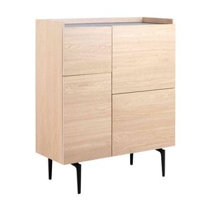 BROGAN 100cm Tall Sideboard Modern Furniture - Natural