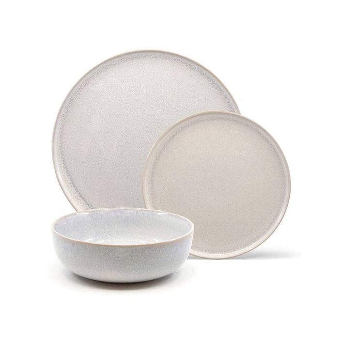 Salt & Pepper Relic 12 Piece Dinner Set - Mist