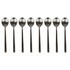 Argon Tableware Stainless Steel Teaspoons - 14.5cm - 4x Durable Rust Resistant Stainless Steel Dishwasher Safe Flatware Set