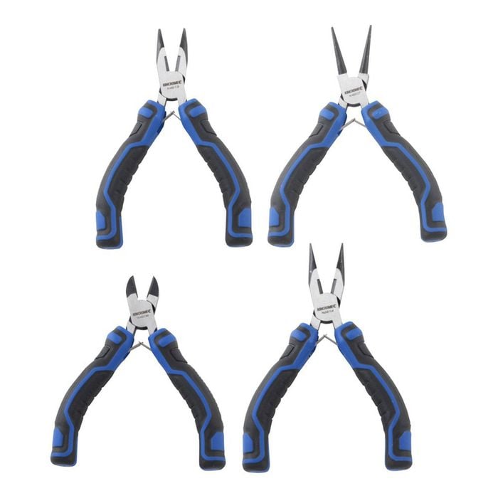 Kincrome 4 Piece Mini Tech Plier Set