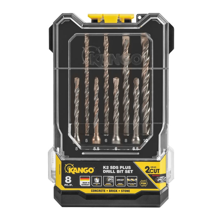 Kango K2 8 Piece SDS Plus Drill Bit Set Bunnings Australia