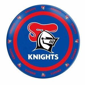 Nrl Melamine Plate - Newcastle Knights - 20cm Diameter - Single