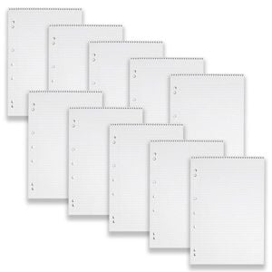 10pc Spirax 905 Lecture Pad A4 Notebook School/writing 7mm Ruled 140pgs Yellow