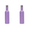 2PK Annabel Trends Stainless Steel 750ml Wine Bottle - Gelato Purple