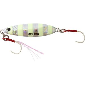 Majorcraft JigPara SP Slow Pitch 100g Metal Fishing Jig 07 Zebra Glow