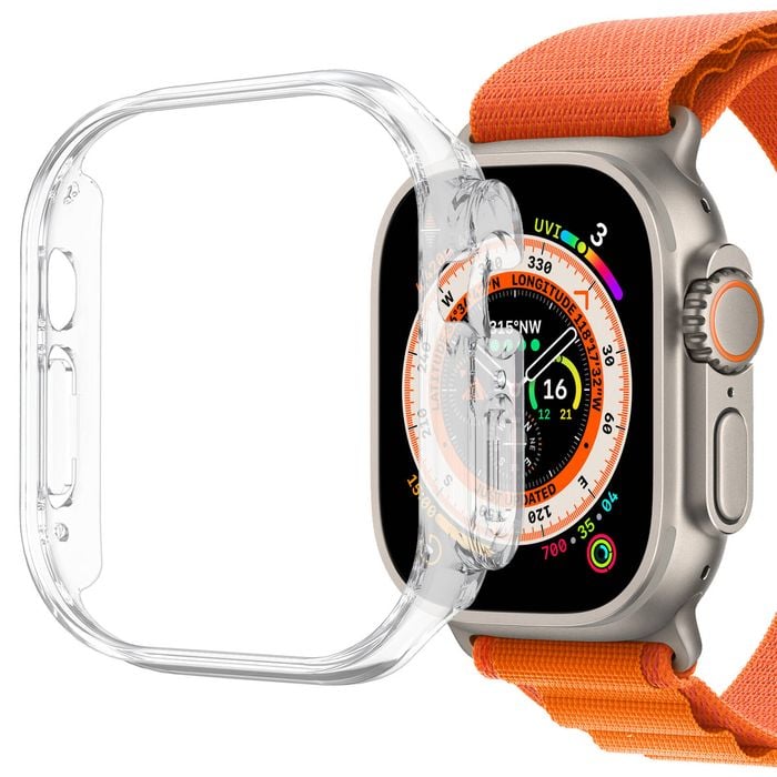 MEZON Apple Watch Ultra 3 (49mm) Hard PC Protective Case - Clear