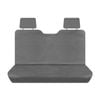 For Isuzu N Series Nn Np Nq Crew Cab 2007-on Canvas Waterproof Rear Truck Seat Cover