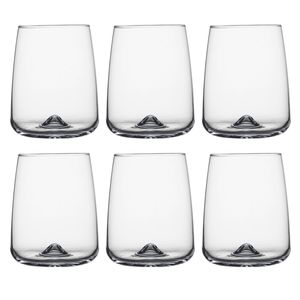 6pc Ecology Ida Stemless Wine Drinking Glasses 430ml