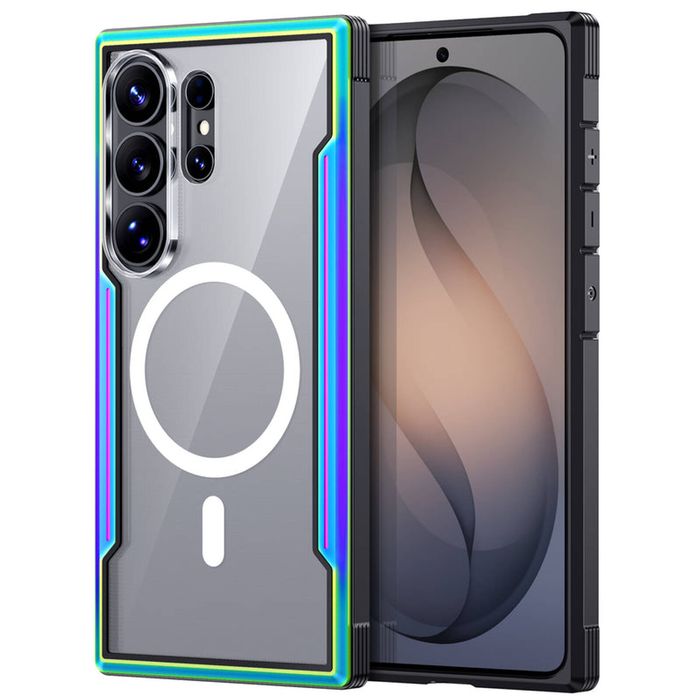Tough On for Samsung Galaxy S26 Ultra Iron Shield Case - Iridescent