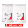 Gen Pack Epsom Salts & Bi-Carb Soda 10kg Value Pack (2 x 5kg)