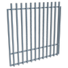 ProtectorAl 1201-1500W x 1500H Deep Ocean Aluminium Batten Garden Gate