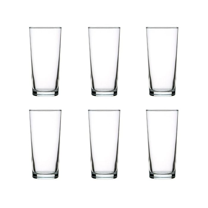 Crown Oxford Beer Glass 425ml Set 6
