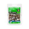 Zenith 8G x 20mm White Button Head Screw - 100 Pack