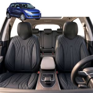 Australian Goose Front Seat Covers for Suzuki Swift 2011 - 2017 (FZ) - PU Leather, Black (2pc)