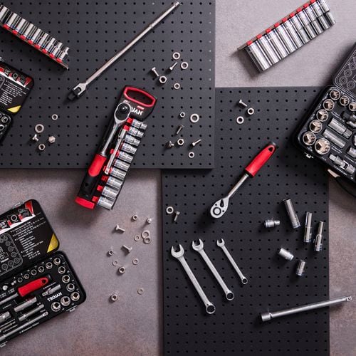 Socket and spanner set in shot by Trojan