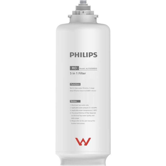 Philips 600 GDP Reverse Osmosis 5-In-One Filter Cartridge for Water Station AUT6103