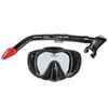 Land & Sea Sports Black Marlin Underwater Adult/teen Silicone Mask & Snorkel Set