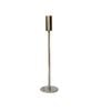 Ssh Collection Ava 50cm Tall Single Candle Stand - Nickel