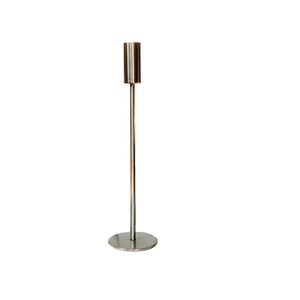 Ssh Collection Ava 50cm Tall Single Candle Stand - Nickel