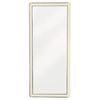 Hartman 2145 x 900mm Sliding Door Sidelight Fixed Aluminium Polar White Birch DG Glass