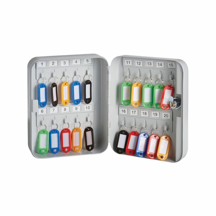 Sandleford 200 x 160 x 80mm Key Cabinet - 20 Keys