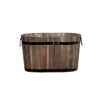 Northcote Pottery 51cm Acacia Timber Oval Trough Wood Planter