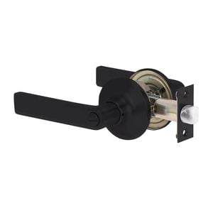 Lockwood Matte Black Privacy Lever