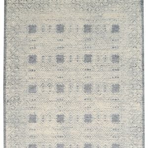 Designer Handmade Wool Rug - Newcastle 6200 - Grey - 160x230cm