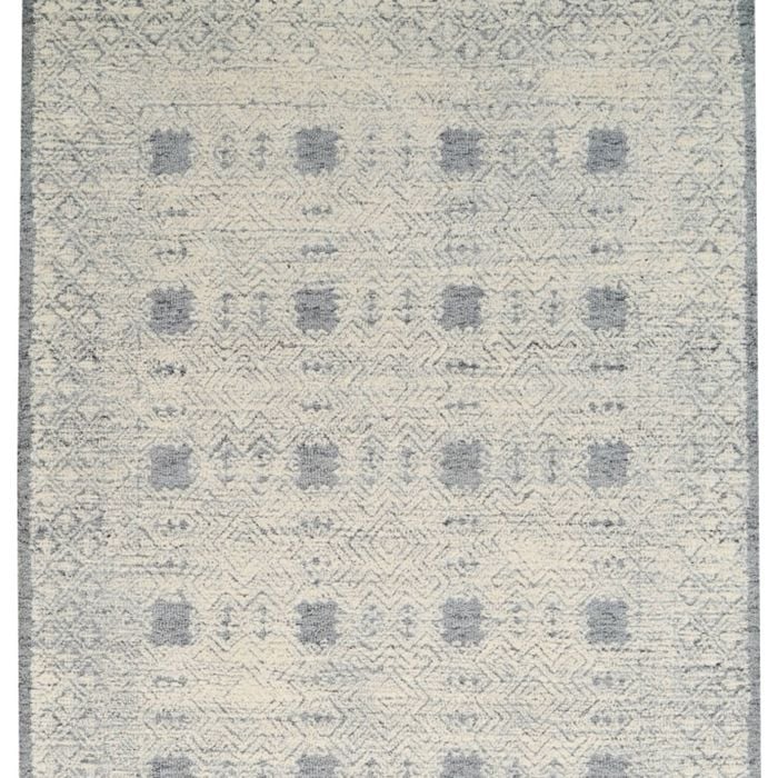 Designer Handmade Wool Rug - Newcastle 6200 - Grey - 160x230cm