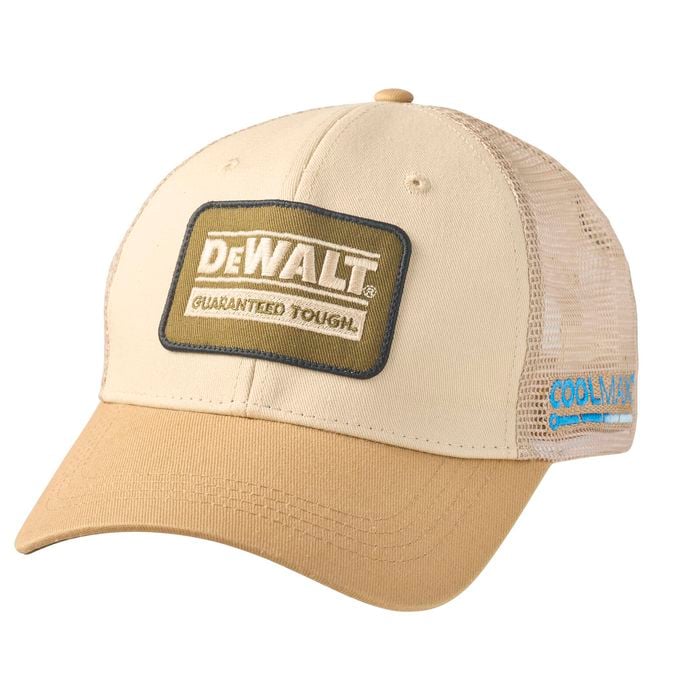 DeWALT Brown Oakdale Coolmax Trucker Hat