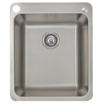 Abey 44L Laundry Tub With Dual Bypass