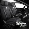 Australian Goose Edition Front Seat Covers for Ford Ranger 2012 - 2015 (PX Dual Cab Ute) - Suede, Universal Fit - Black