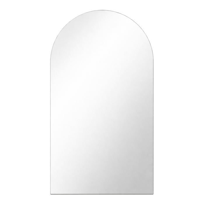 Barelli 900 x 600 x 5mm Signature High Specification Polished Edge Arch Frameless Mirror