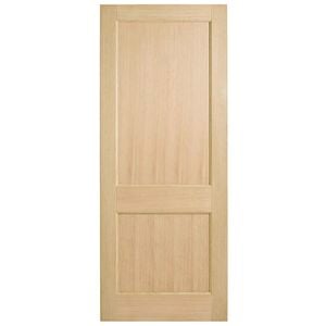 Corinthian 2040 x 920 x 40mm Entrance Door Blonde Oak AWO2 - 920mm