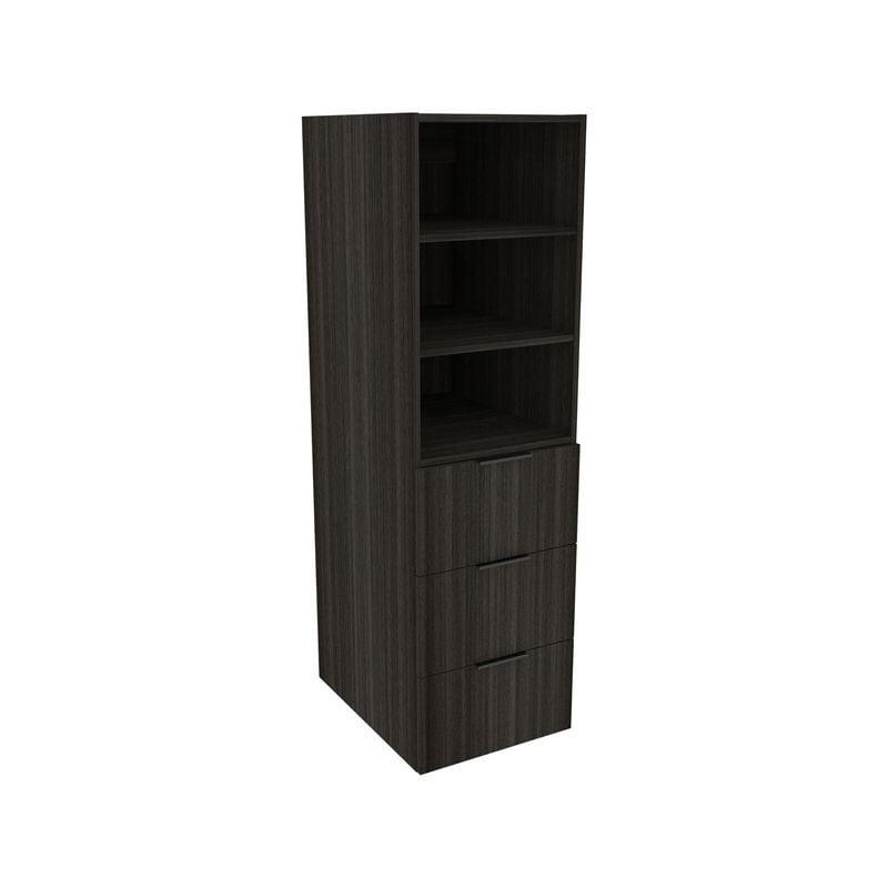 Lugna 1536 x 450 x 580mm Storm 2 Adjustable Shelf 3 Drawer Storage Cabinet