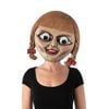 Warner Bros Annabelle Googly Eyes Mask Halloween Party Ladies/Womens Costume