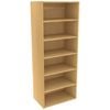 Lugna 1536 x 750 x 380mm Sand Ready to Assemble Robe Insert 5 Shelf Unit