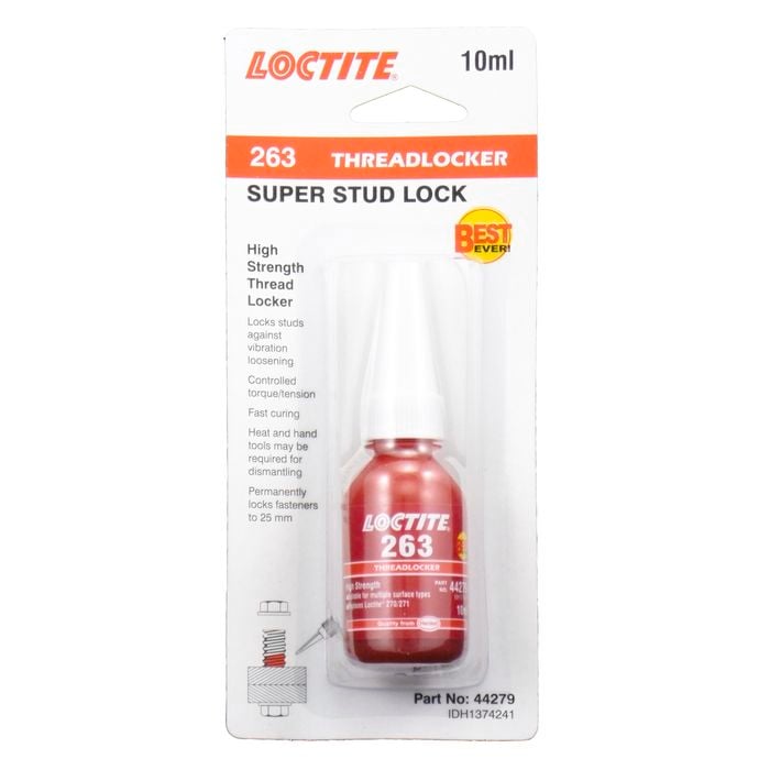 Loctite 10ml Stud Lock 263 Threadlocker