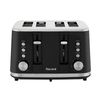 Baccarat The Brekkie Slice 4 Slice Toaster Black