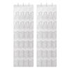 Artiss Over Door Shoe Storage X2 6-Tier Organiser 24 Pockets White