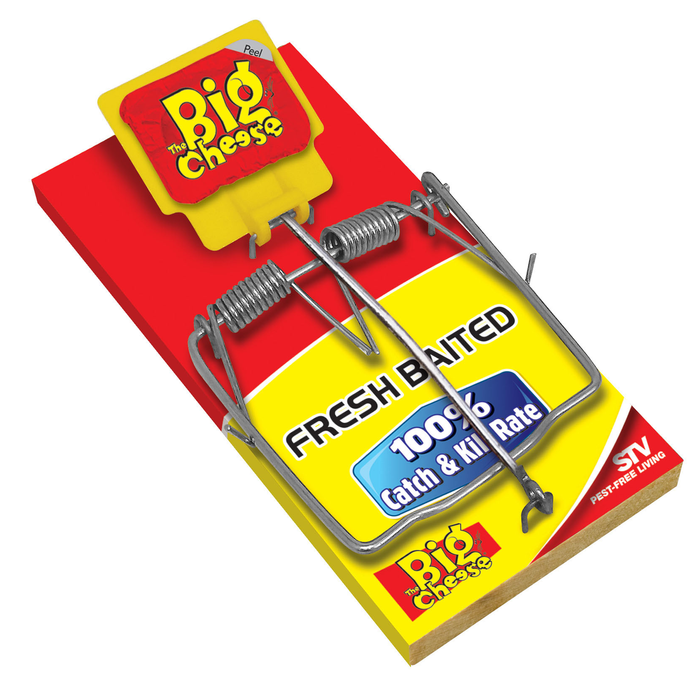 The Big Cheese Fresh Baited Rat Trap