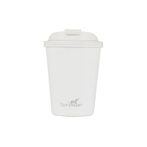 Sprinkler Luna Double Wall Insulated Cup Keeps Hot/cold 236ml White