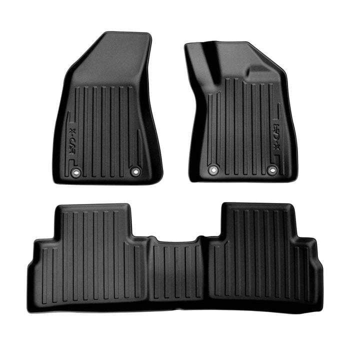 3D All-Weather Floor Mats for MG ZS EV Electric SUV 2020-2024 Customized Floor Liners Full Set Carpet