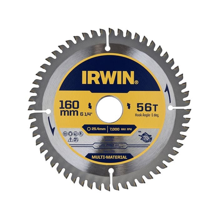 IRWIN 160mm 56T Marathon Pro Multi Material Circular Saw Blade