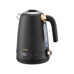 TODO 2200W 1.7L Stainless Steel Electric Cordless Kettle Black