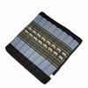 Thai Kapok Meditation Cushion - 50x50cm Square Yoga Seat | Handmade Thai Floor Cushion