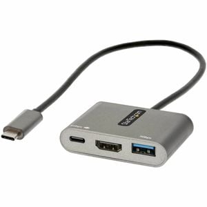 StarTech.com USB 3.2 Gen 1 (3.1 Gen 1) Type-C Docking Station for TV/Monitor/Projector/Notebook/Smartphone/Tablet