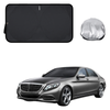 Front Windscreen Sun Shade for Mercedes-Benz S-class 2014 - 2020 Sedan Long - Standard 150 x 85 cm - Black