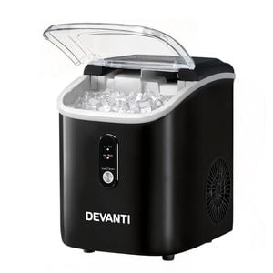 Devanti Nugget Ice Maker Machine 15KG - Black