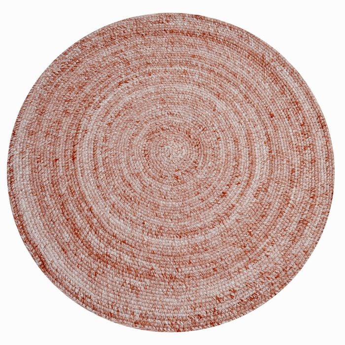 Ultra Chic Indoor/outdoor Rug - Orbit 6223 - Rust - 150x150cm